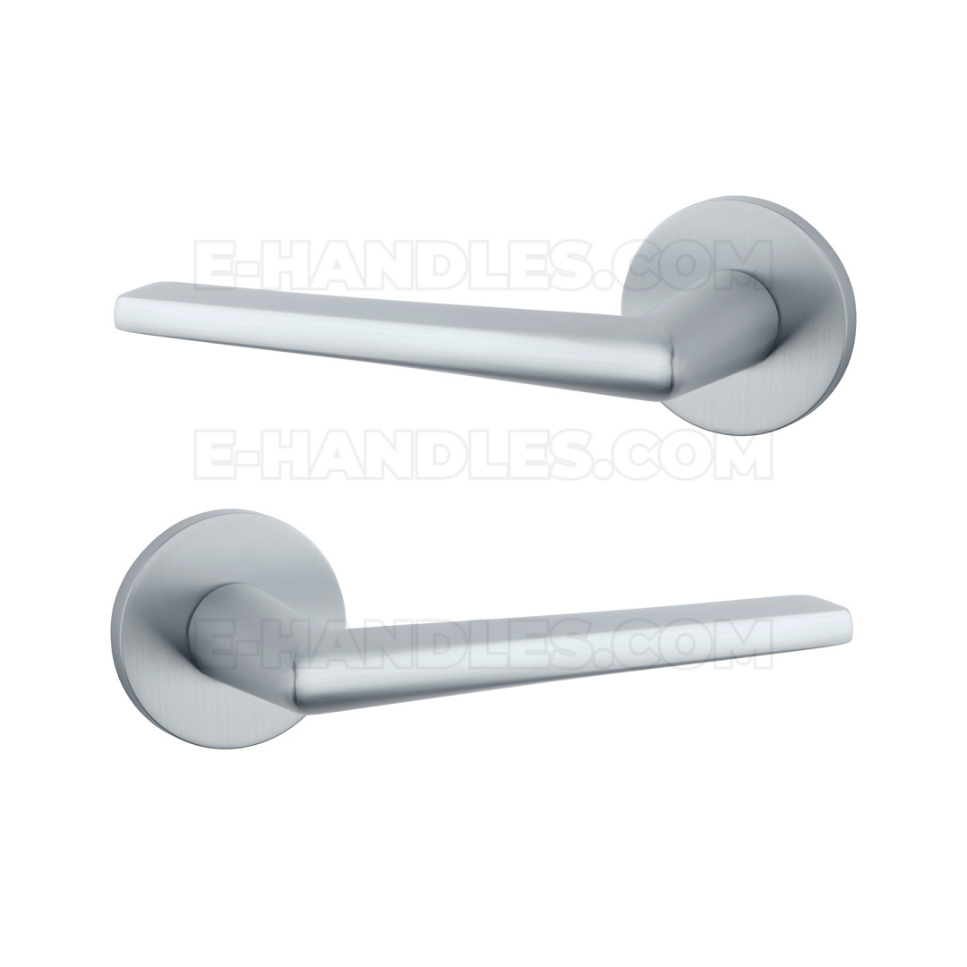 Klamka SALTA Rozeta R slim 7 mm PSC - chrom satynowy